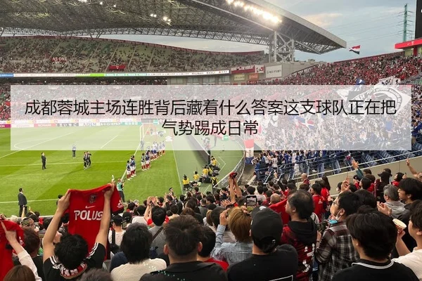 成都蓉城主场连胜背后藏着什么答案这支球队正在把气势踢成日常